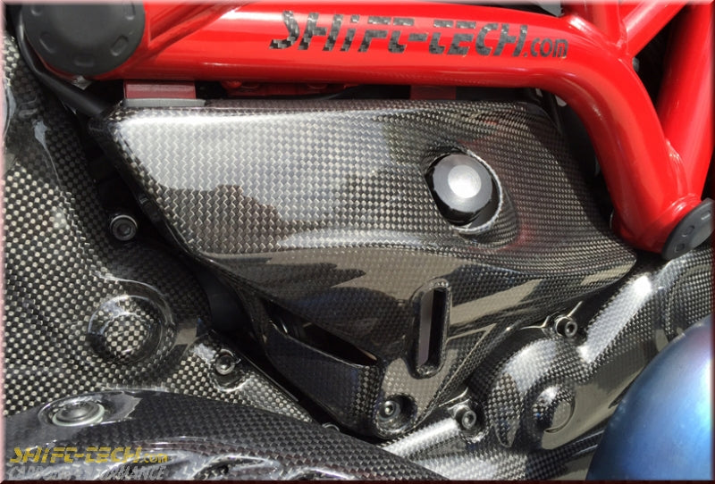 MD-MN14-C36 FULLSIX CARBON MONSTER FAIRING SIDE COVER - SET