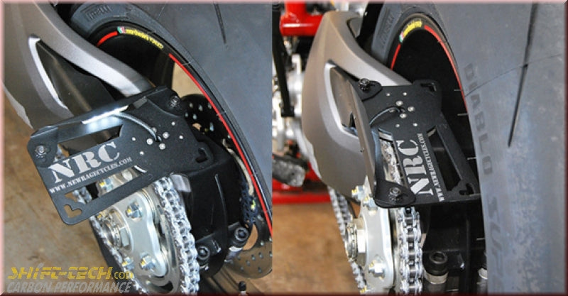 NRC Kennzeichenhalter/Kennzeichenleuchte HYPERMOTARD 950/SP