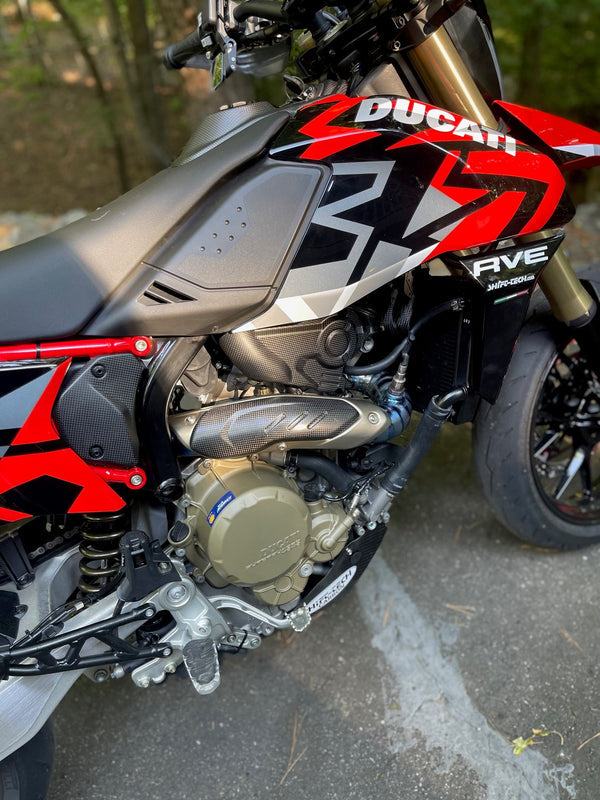 ST3324-3 SHIFT-TECH TITANIUM FULL RACE SYSTEM WITH DUAL CARBON/TITANIUM MUFFLERS