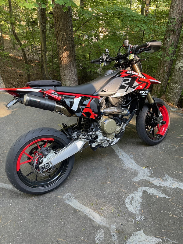 ST3324-3 SHIFT-TECH TITANIUM FULL RACE SYSTEM WITH DUAL CARBON/TITANIUM MUFFLERS