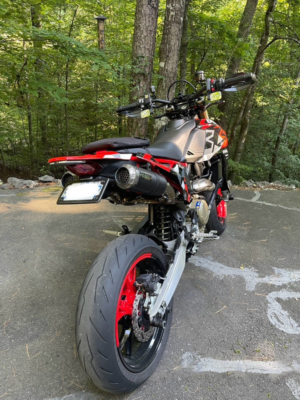 ST3324-3 SHIFT-TECH TITANIUM FULL RACE SYSTEM WITH DUAL CARBON/TITANIUM MUFFLERS