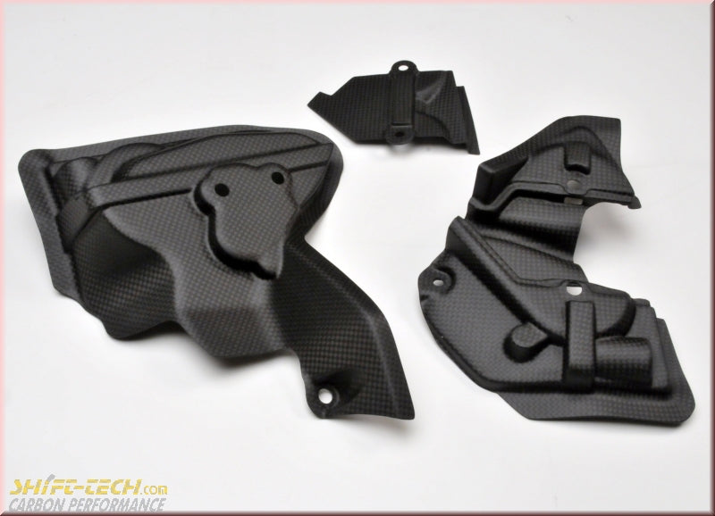 MD-9912-C76 FULLSIX CARBON CYLINDER HEAD COVERS R&L 1199/1299- 3piece Kit