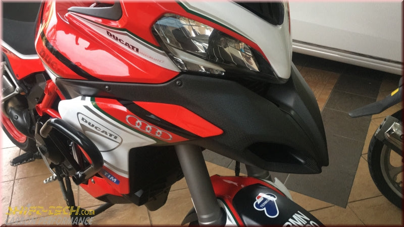 MD-MS10-C54 FULLSIX MULTISTRADA 09'-14' 1200/1200S CARBON FRONT AIR INTAKE KIT