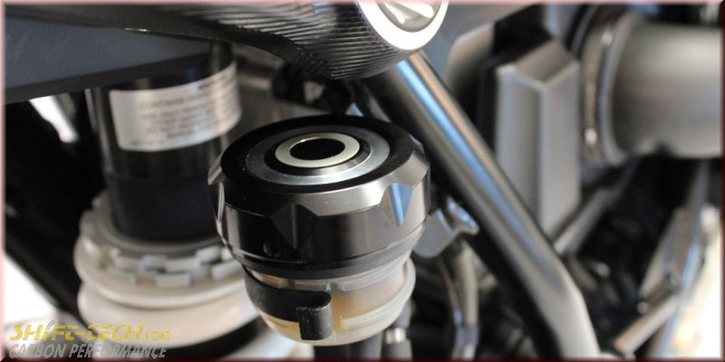 Bremsflüssigkeitsbehälter-Abdeckung hinten schwarz Artikel-Nr.: BRC-07.b