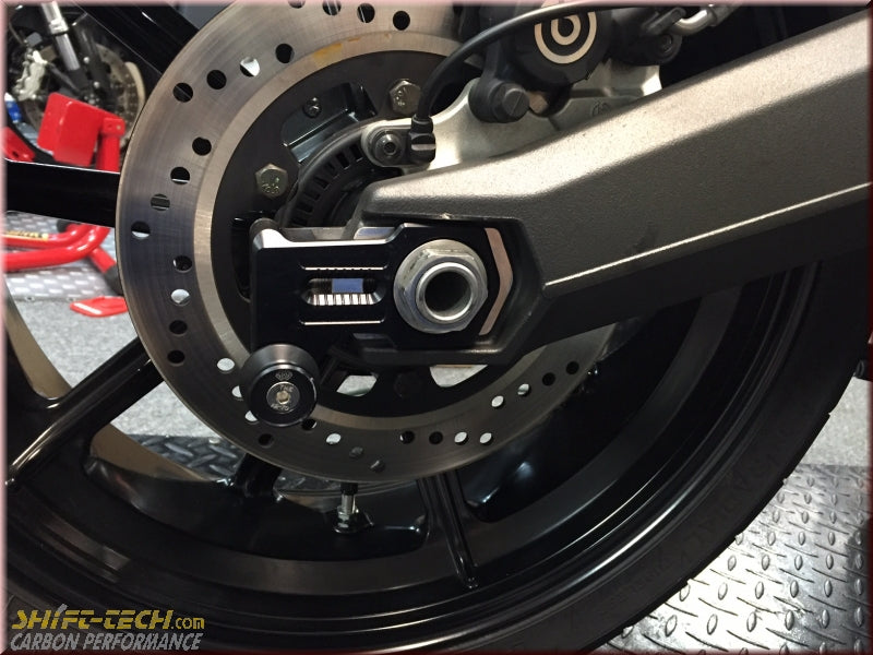 AXB-K1.bm CHAIN ADJUSTER SET BLACK Right & Left