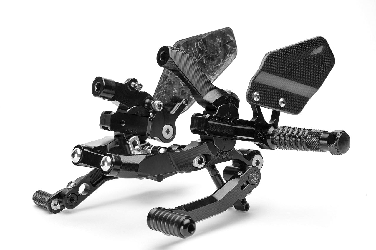 Fußrastenanlage VCR38GT schwarz Artikel-Nr.: VCR-D04.b 1199/1299/899