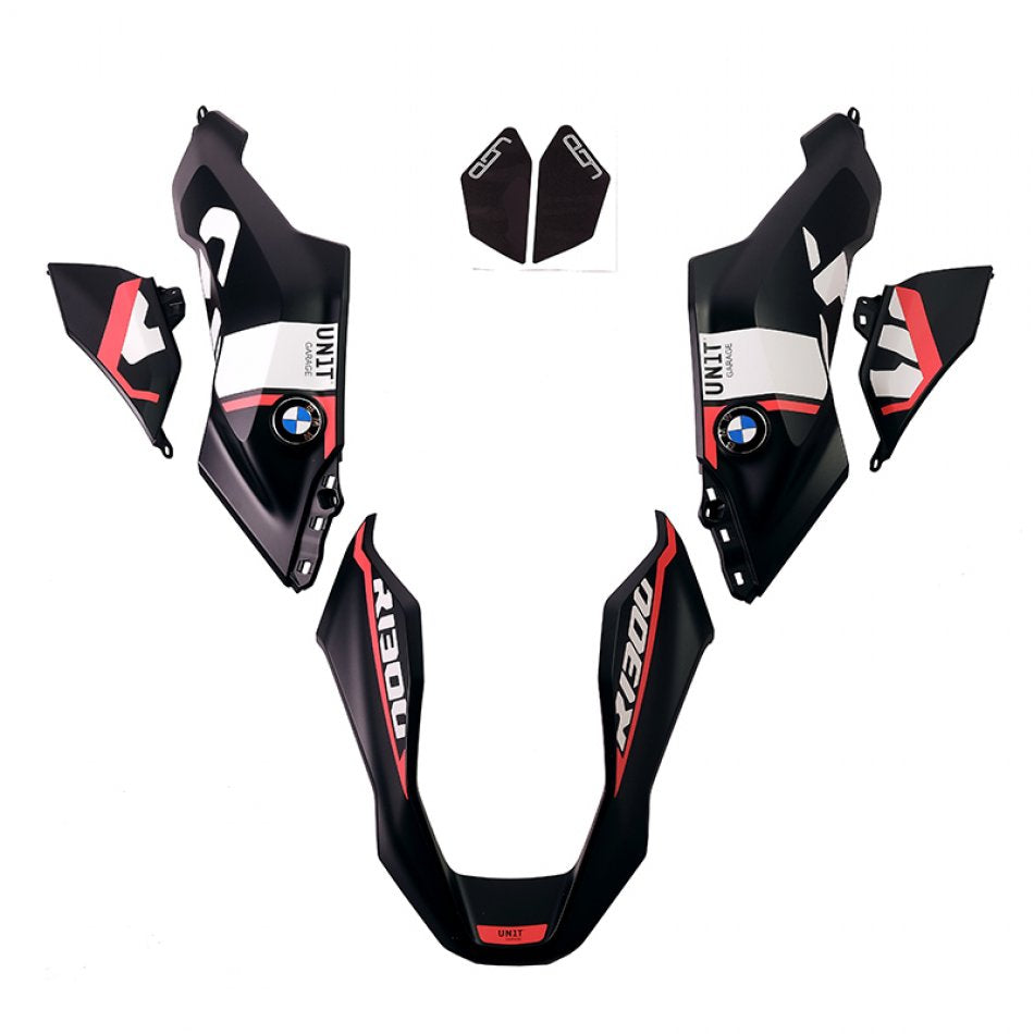 Komplettes Karosserie-Kit R1300GS Trophy Black Out