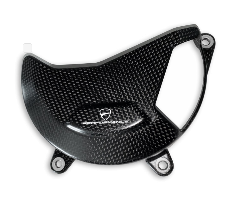 Carbon exhaust heat guard rear Ducati Hypermotard 698 Mono