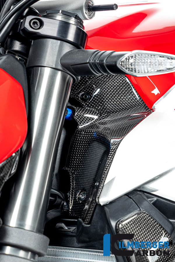 Wind tunnel cover left matt Ducati Streetfighter V2