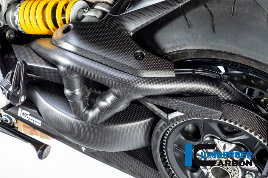 Swing arm cover 3-piece matt Ducati XDiavel'16. Item number: SSO.126.XD16M.K