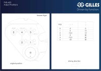 Fußrastenanlage FXR Schwarz  Artikel-Nr.: FXR-A03-B