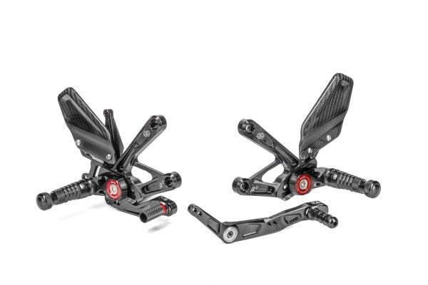 ST1100 MUE2-Y01-BLACK/RED GILLES REARSETS R1 R1M 2015 &amp; UP