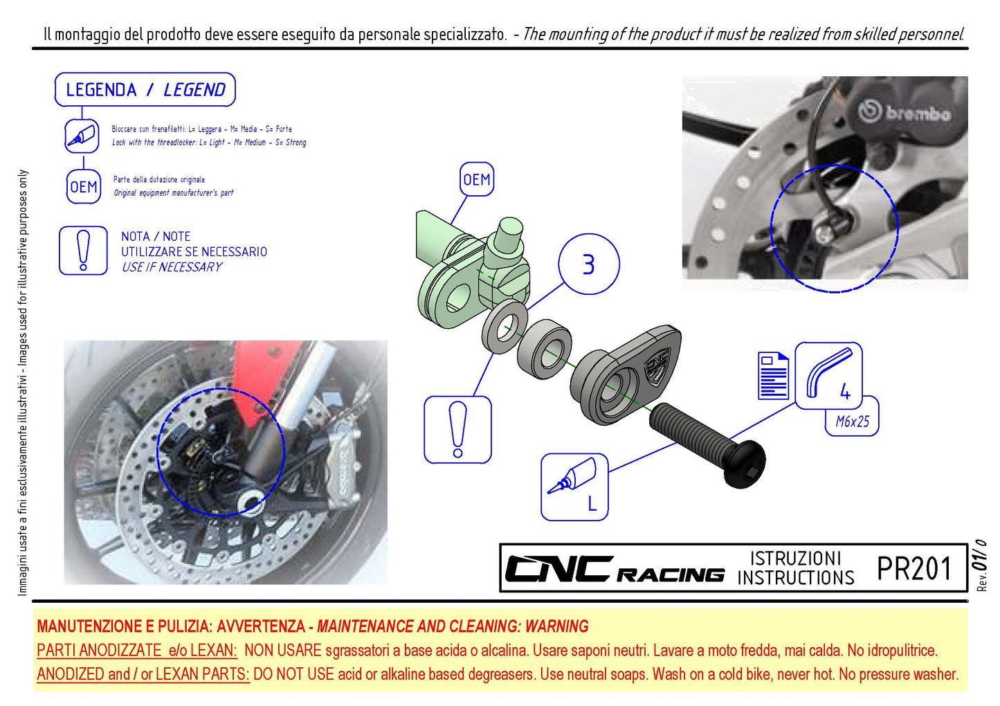 Cover ABS Sensor Ducati Hypermotard 698 Mono