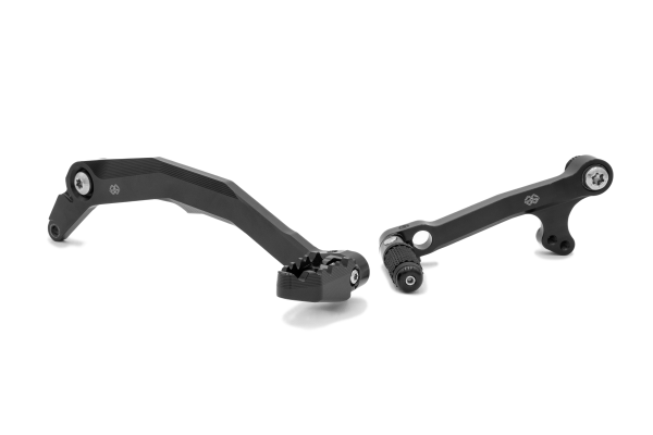 Shift and brake lever KIT black DesertX