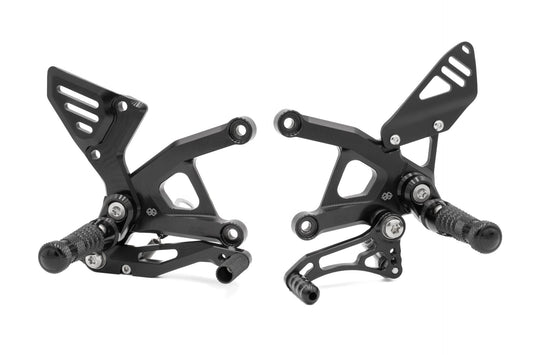 Fußrastenanlage RCT10GT schwarz RCT10GT-K01.b