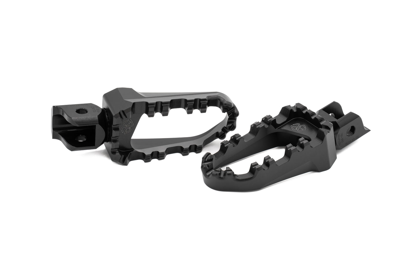 Pro-X Enduro Austauschfußrasten, Fahrer, schwarz RGK-470-UF34-SET-B
