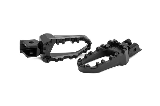 Pro-X Enduro Austauschfußrasten, Fahrer, schwarz RGK-470-UF34-SET-B