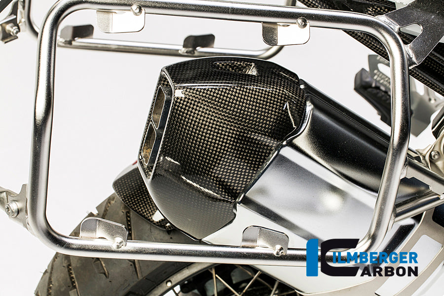 Exhaust heat protection rear carbon 