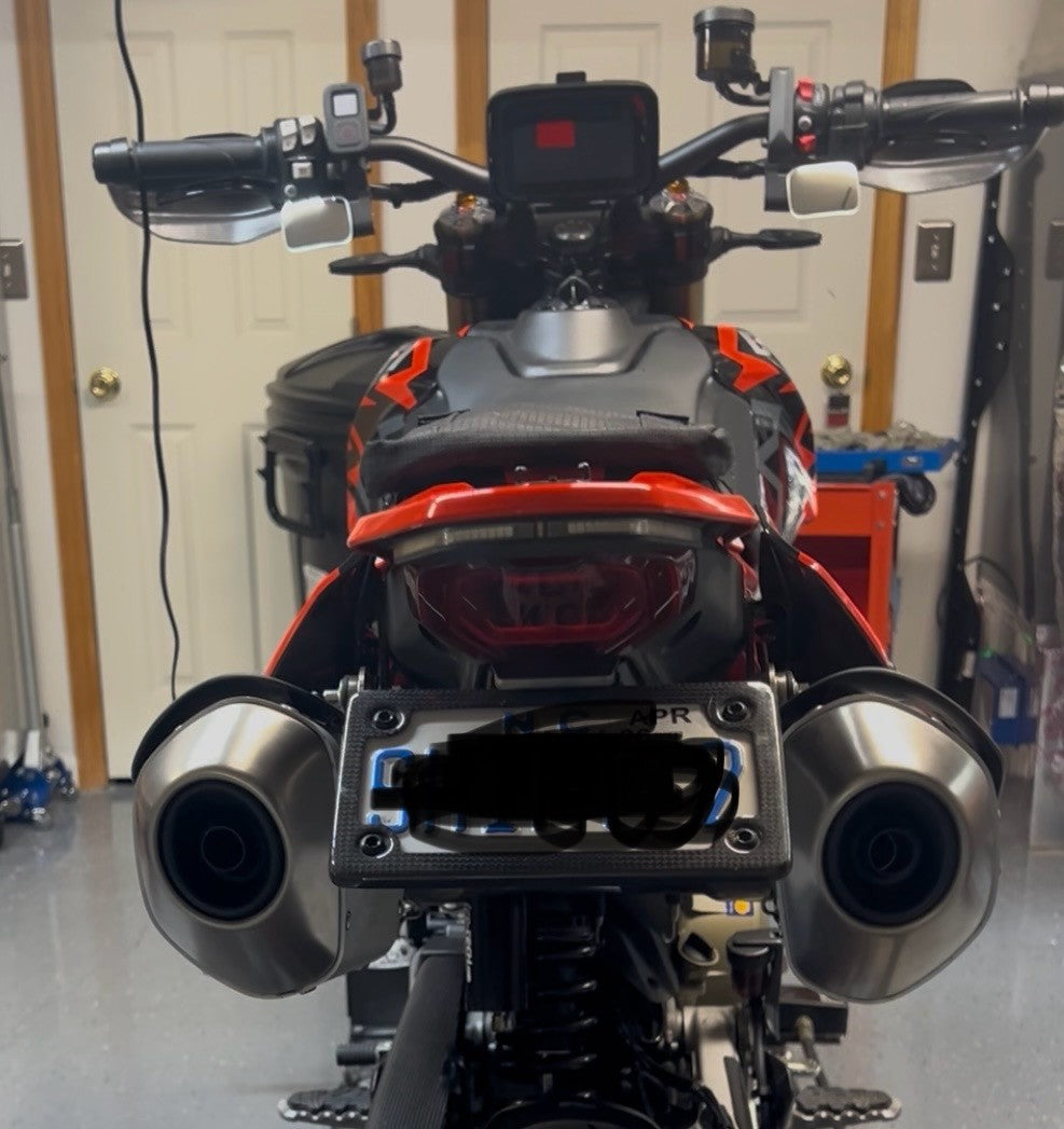 ST3351-2 SHIFT-TECH TITANIUM CAT-LESS HEADER SYSTEM HYPERMOTARD 698