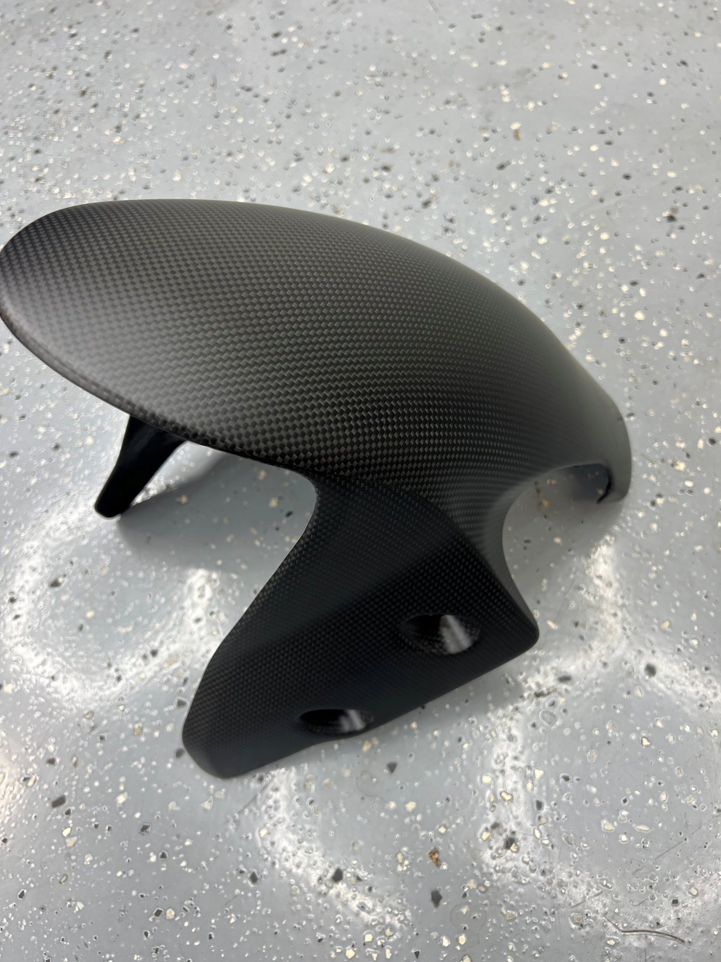 ST2025-V2-3 STC CARBON FIBER FRONT FENDER PANIGALE V2/S STREETFIGHTER V2 25'+ SATIN