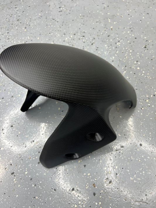 ST2025-V2-3 STC CARBON FIBER FRONT FENDER PANIGALE V2/S STREETFIGHTER V2 25'+ SATIN