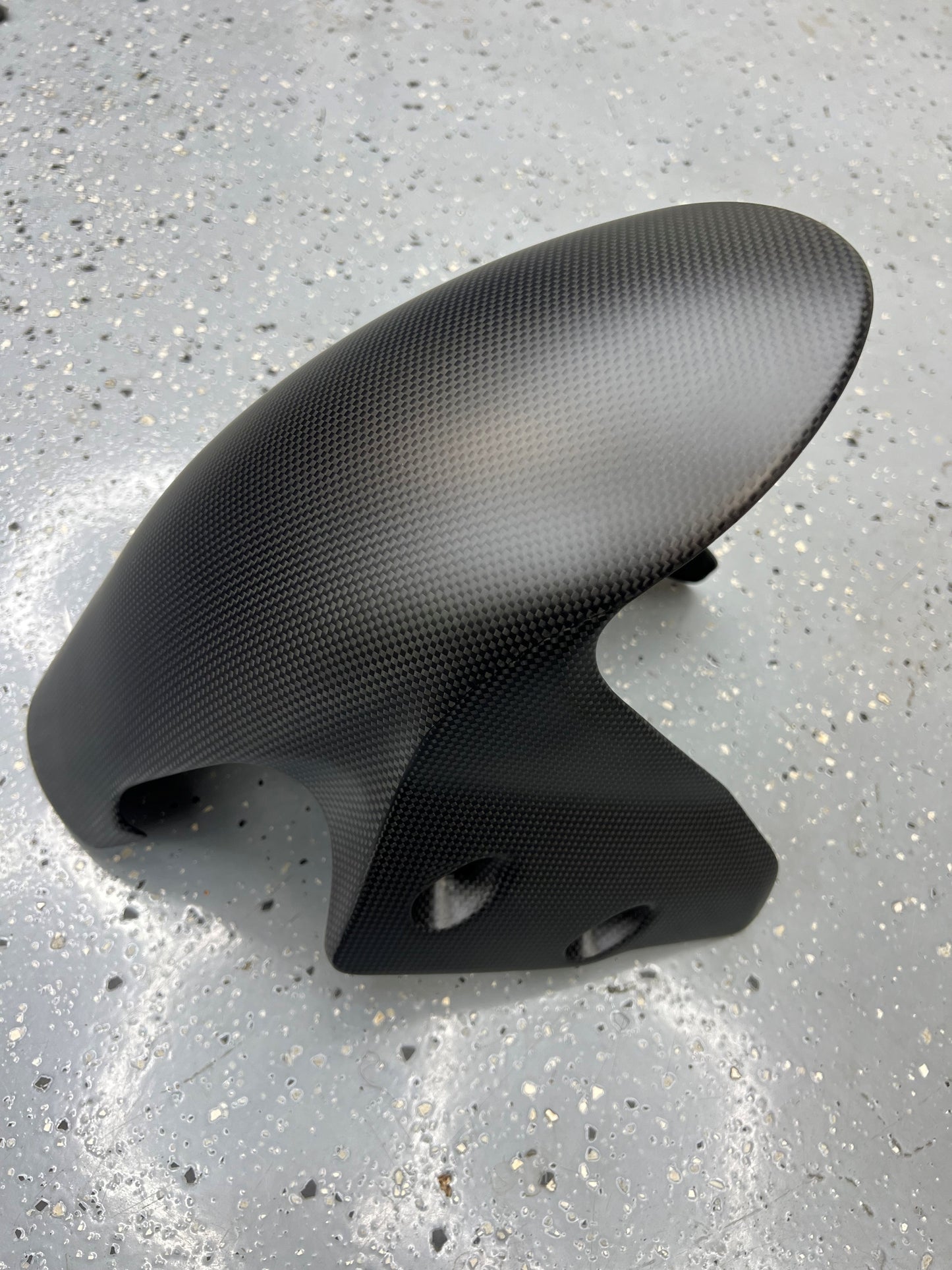 ST2025-V2-3 STC CARBON FIBER FRONT FENDER PANIGALE V2/S STREETFIGHTER V2 25'+ SATIN