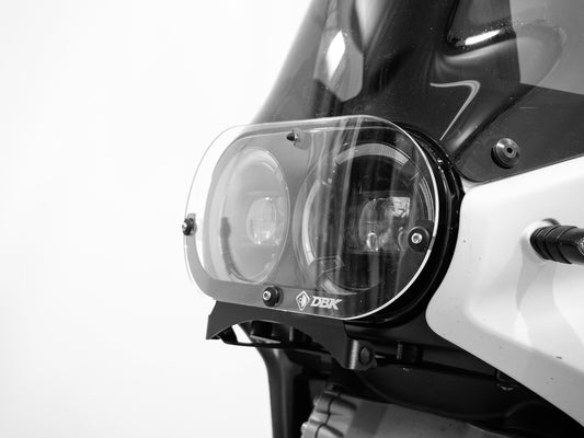 GPF02 - DESERTX FOLDING PLEXI HEADLIGHT PROTECTION 