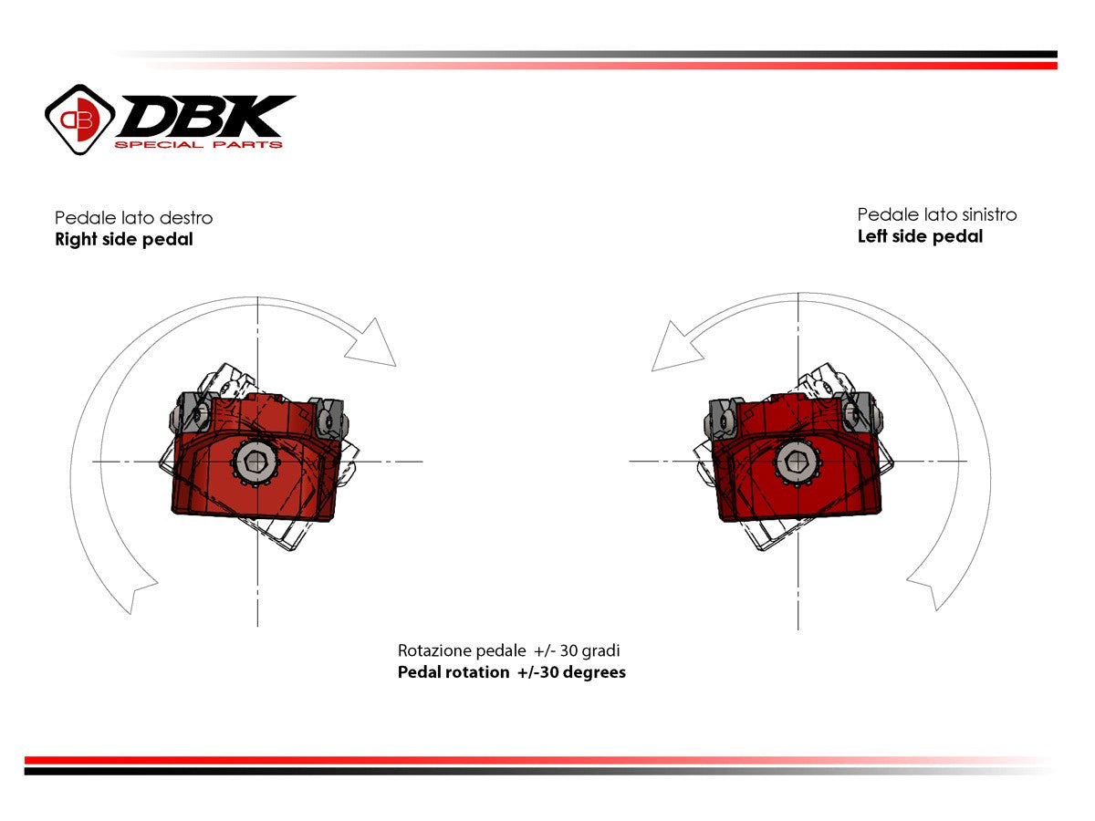 PPDV11 - DUCATI OFF-ROAD PILOT footrest kit (PIN Ø8mm.)