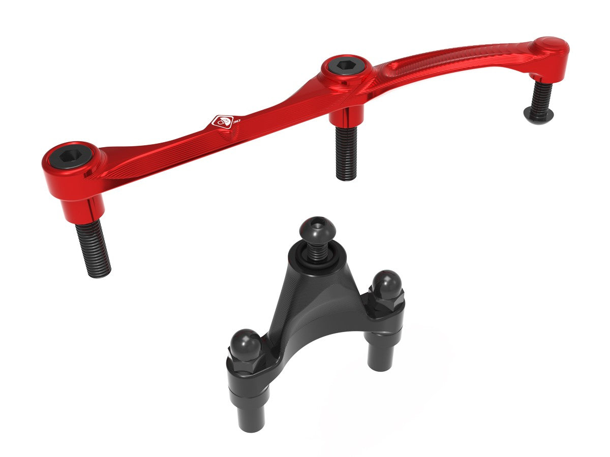 SAS24A SFV2 / MONSTER MY25 STEERING DAMPER BRACKET / Halter Lenkungsdämpfer