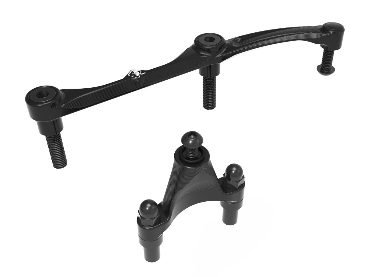 SAS24A SFV2 / MONSTER MY25 STEERING DAMPER BRACKET / Halter Lenkungsdämpfer