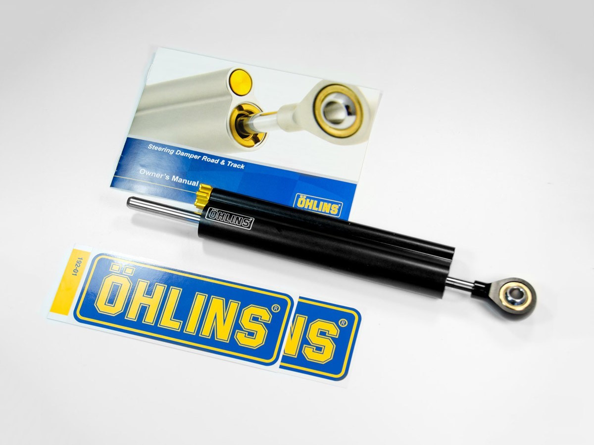 Lenkungsdämpfer Öhlins schwarz 63mm OH03