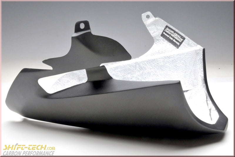 MD-9915-C41 FULLSIX CARBON PANIGALE 899-1299 & V2 BELLY PAN EXTENSION FOR UNDERSEAT EXHAUST  MD-9915-C41