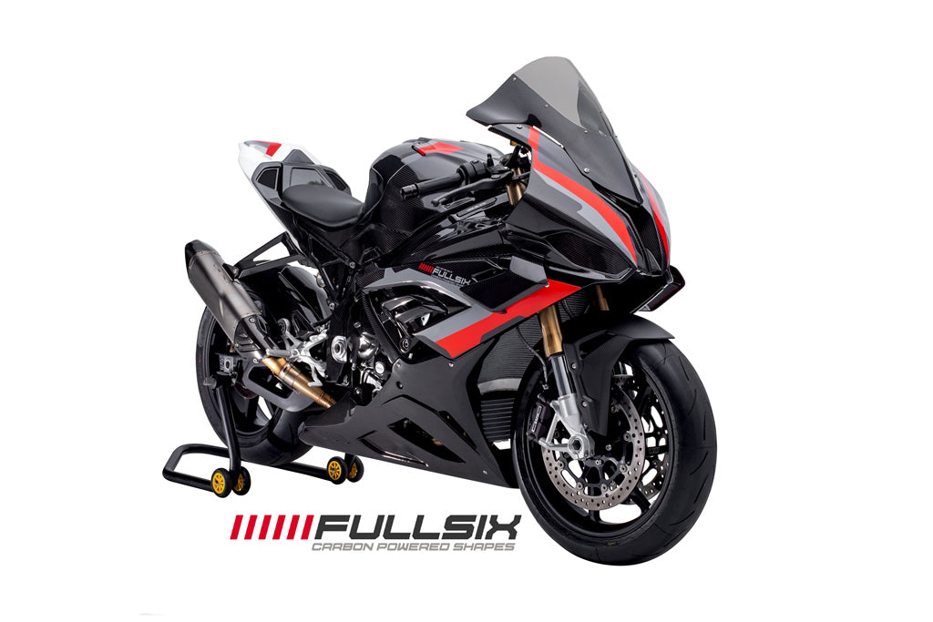 MB-RR19-TC52C ST511-32 S1000RR FULLSIX UPPER CARBON WINDSCREEN