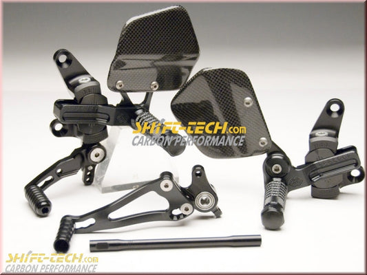 Footrest system VCR38GT black Article no.: VCR-D01.b DUCATI 848/1098/1198 BLACK VCR-D01-b