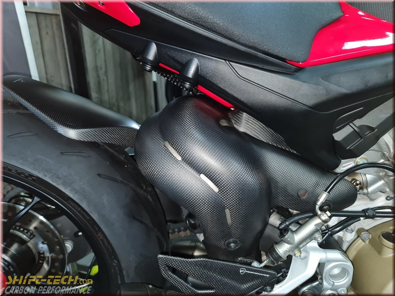 MD-V418-C61 Panigale V4/V4S & Streetfighter V4/S - OEM EXHAUST UPPER HEAT GUARD