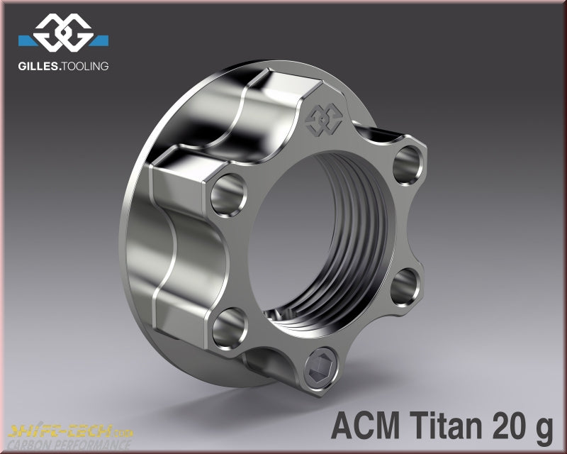 Safety nut ACM titanium M18X1,5 KIT Article no.: ACM-18-15