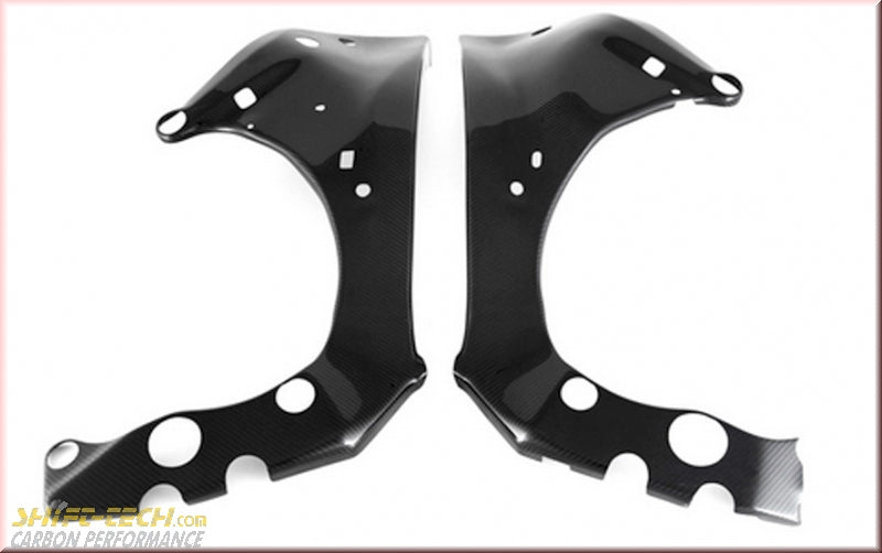 MY-R115-TC80 FULLSIX YAMAHA R1/R1M CARBON FRAME COVER SET 15'-19' &amp; 20'+ MY-R115-TC80-