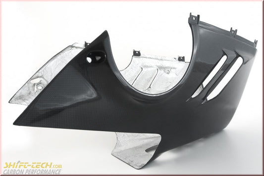 MD-V422-C41 FULLSIX CARBON BELLY PAN FOR OEM EXHAUST V4/S/R/SP 22'/23'+ MD-V422-C41