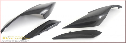 MD-9915-C57 FULLSIX CARBON SEAT TAIL R&L + WINGS Panigale 959/1299 MD-9915-C57-C58