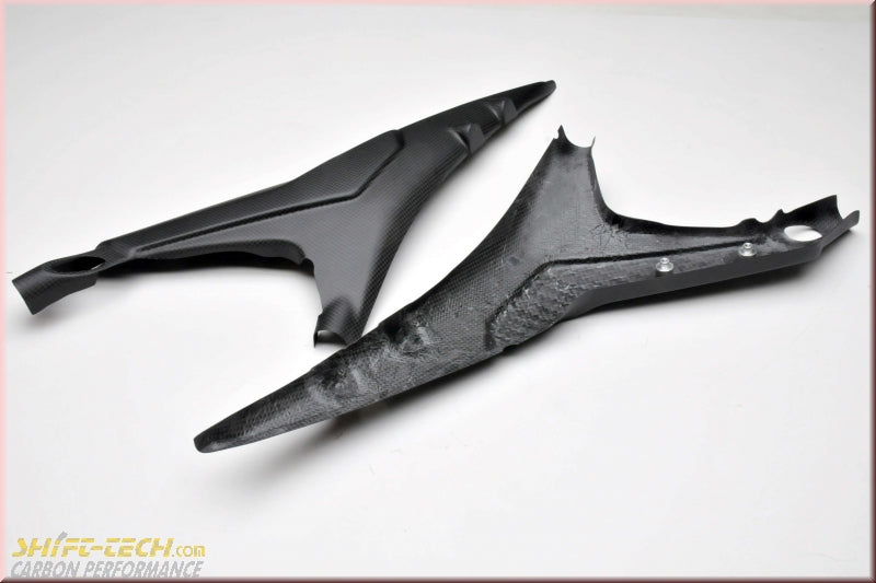 MD-V418-M81 FULLSIX CARBON PANIGALE V4/S/R SUBFRAME COVER SET, Right & Left - NO PASS. PEG USE --  MD-V418-M81