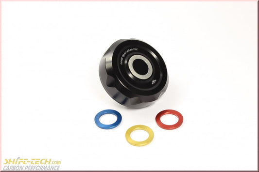 KC-03 GILLES CNC RADIATOR CAP COVER + COLORED RINGS