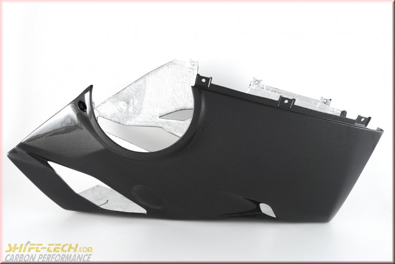 MD-V4R8-S41  FULLSIX CARBON Panigale V4/V4S/V4R FIBER BELLY PAN 18'-21'