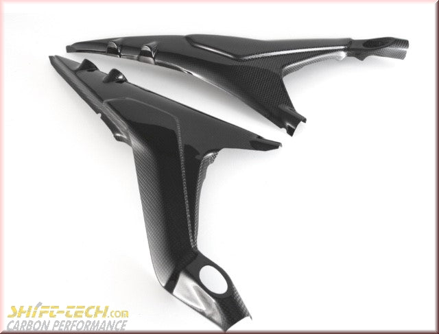 MD-V418-M81 FULLSIX CARBON PANIGALE V4/S/R SUBFRAME COVER SET, Right & Left - NO PASS. PEG USE --  MD-V418-M81