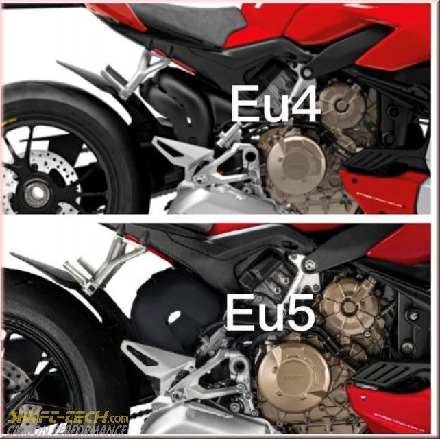 MD-SF21-M61 -E5 FULLSIX CARBON  OEM EXHAUST UPPER HEAT GUARD MATTE - Euro 5 Model - MD-SF21-M61