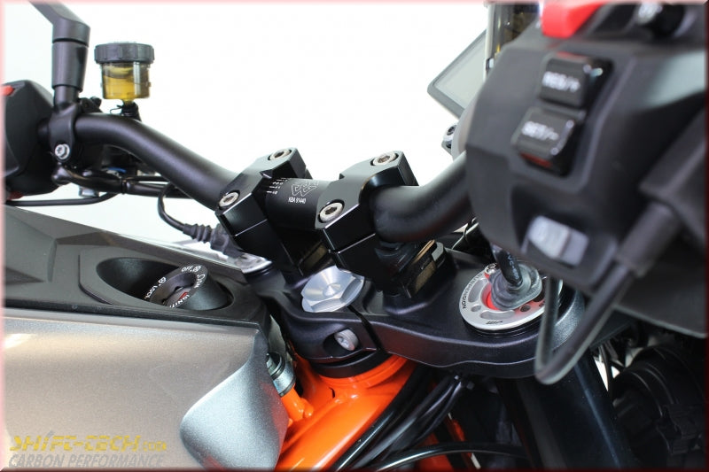 2DGT adjustable handlebar mounts Article number: 2DGT-09-23-B KTM