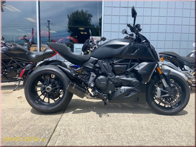 Shift Tech SHIFT-TECH DIAVEL 1260DVT EXHAUST SYSTEM WITH CARBON FIBER MUFFLER ST1 ...