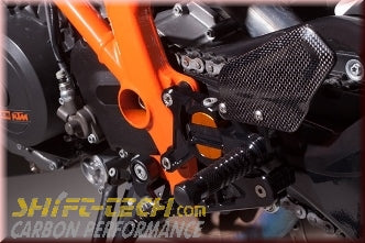 Footrest system VCR38GT black Article no.: VCR-KT03.b KTM 1290 SUPER DUKE R