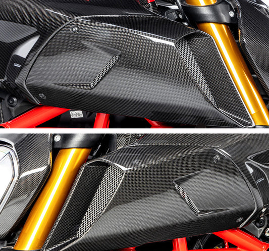 LKL.002.DI19G.KCARBON AIR INTAKES RIGHT & LEFT DIAVEL 1260